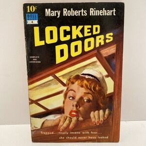 Mary‎ Roberts Rinehart / LOCKED DOORS 1st Edition